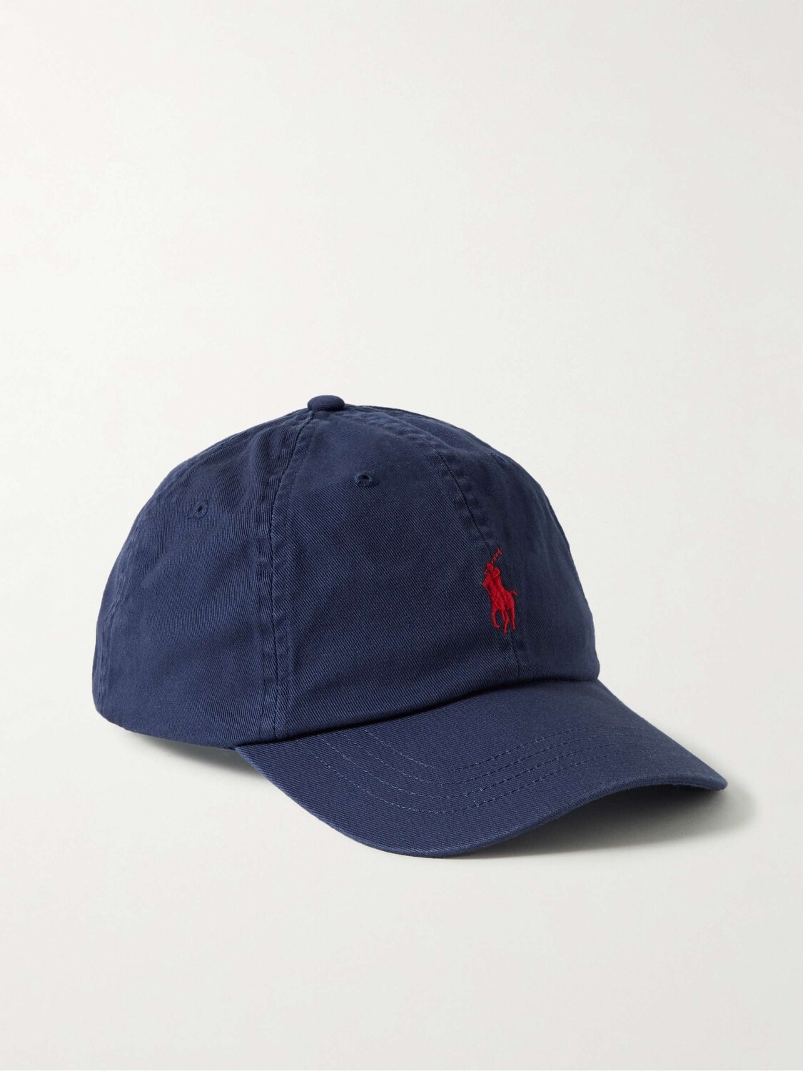 

Бейсболка из хлопкового твила с вышитым логотипом POLO RALPH LAUREN, синий