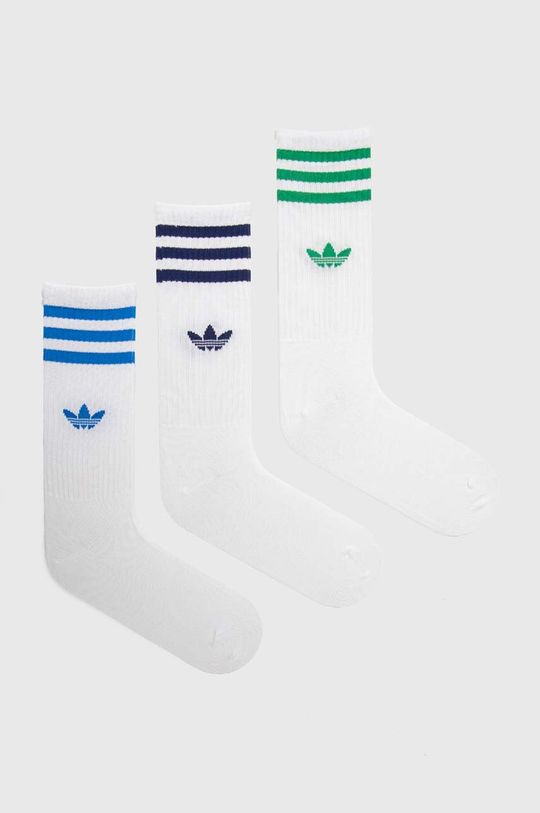 

3 пары носков adidas Originals, белый