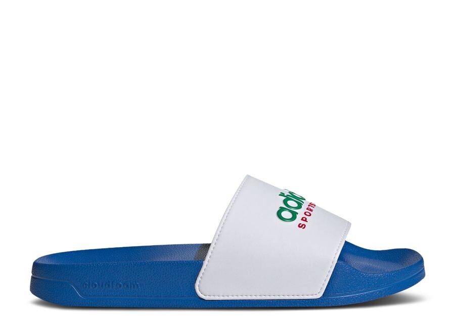 

Кроссовки adidas Adilette Shower Slides, цвет Bright Royal White