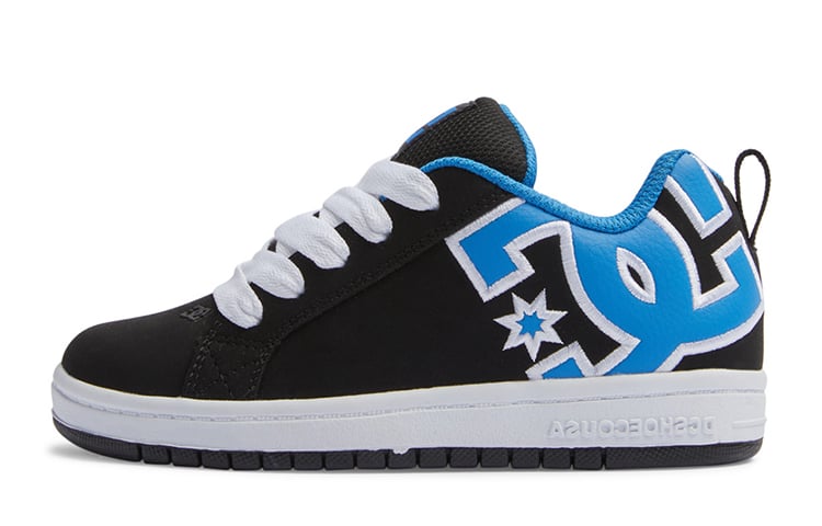 

Кроссовки DC Shoes Court Graffik Kids Skateboarding Shoes Kids Low-top, голубой