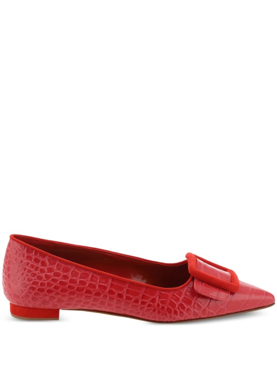 

Балетки Maysale Manolo Blahnik, красный