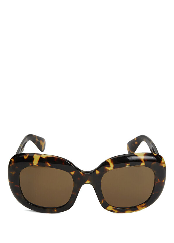 

Женские солнцезащитные очки с черепаховым узором Oliver Peoples