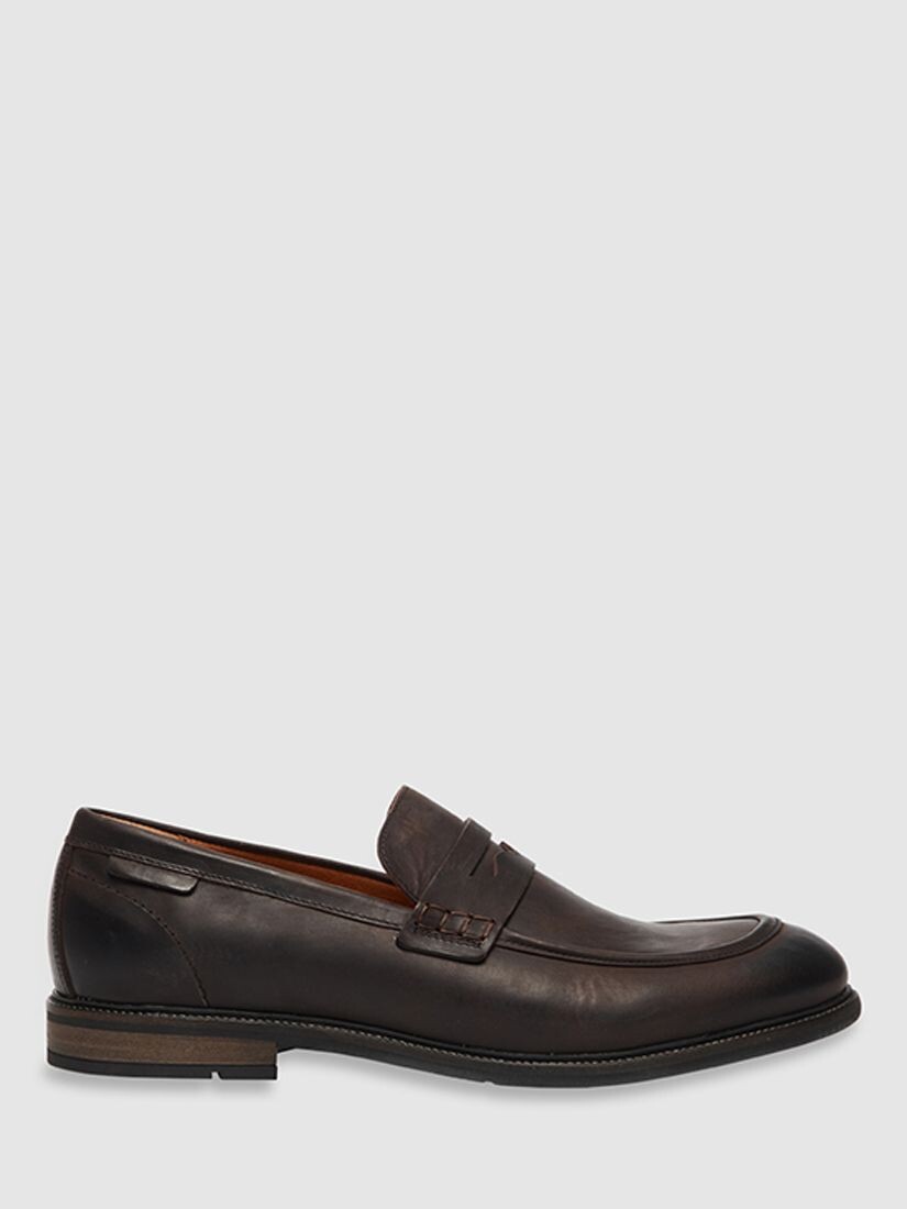 

Кожаные мокасины без шнуровки Rodd & Gunn Portobello, коричневые