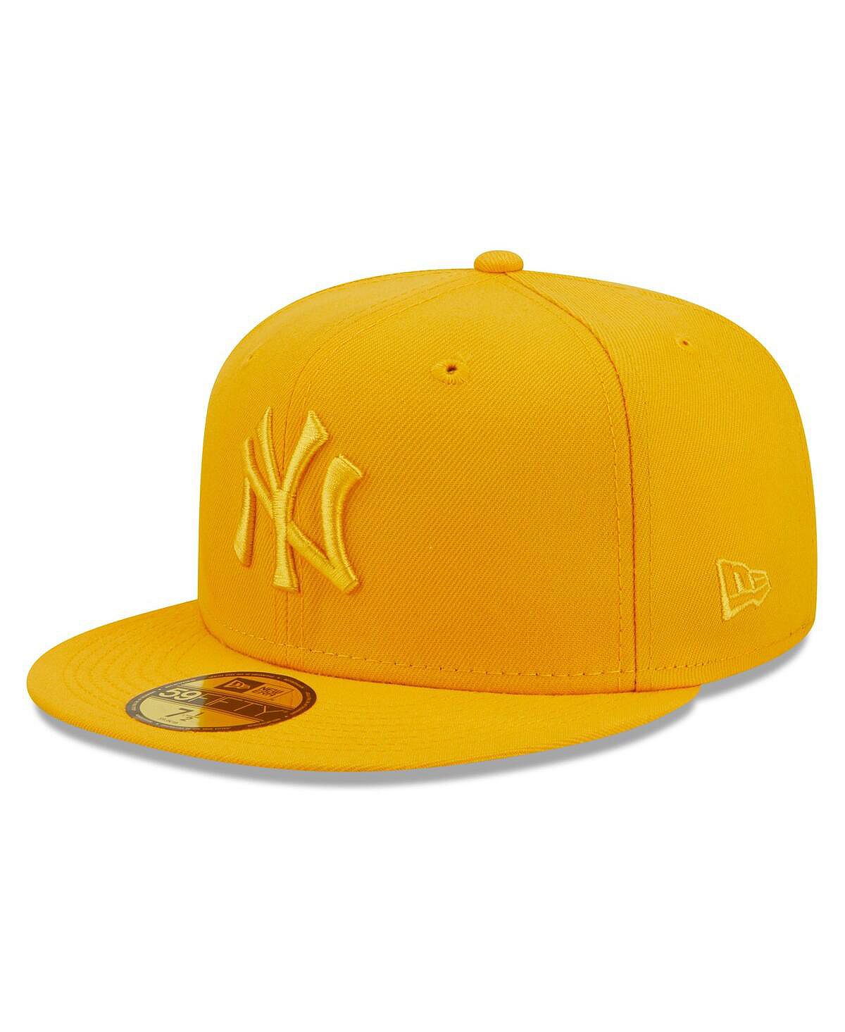 

Мужская золотистая приталенная шляпа New York Yankees в тон 59FIFTY New Era