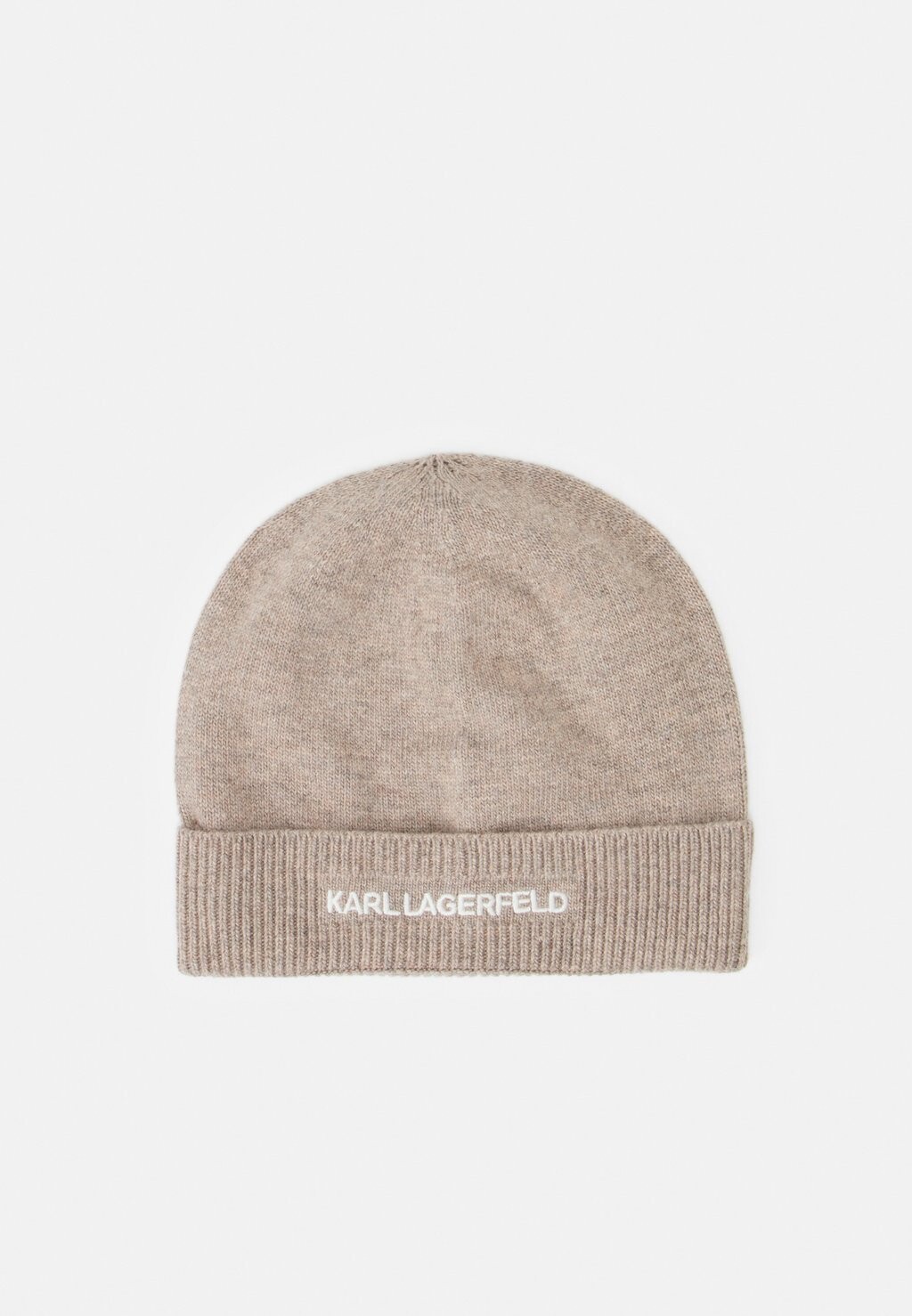 

Шапочка ESSENTIAL BEANIE KARL LAGERFELD, перегной
