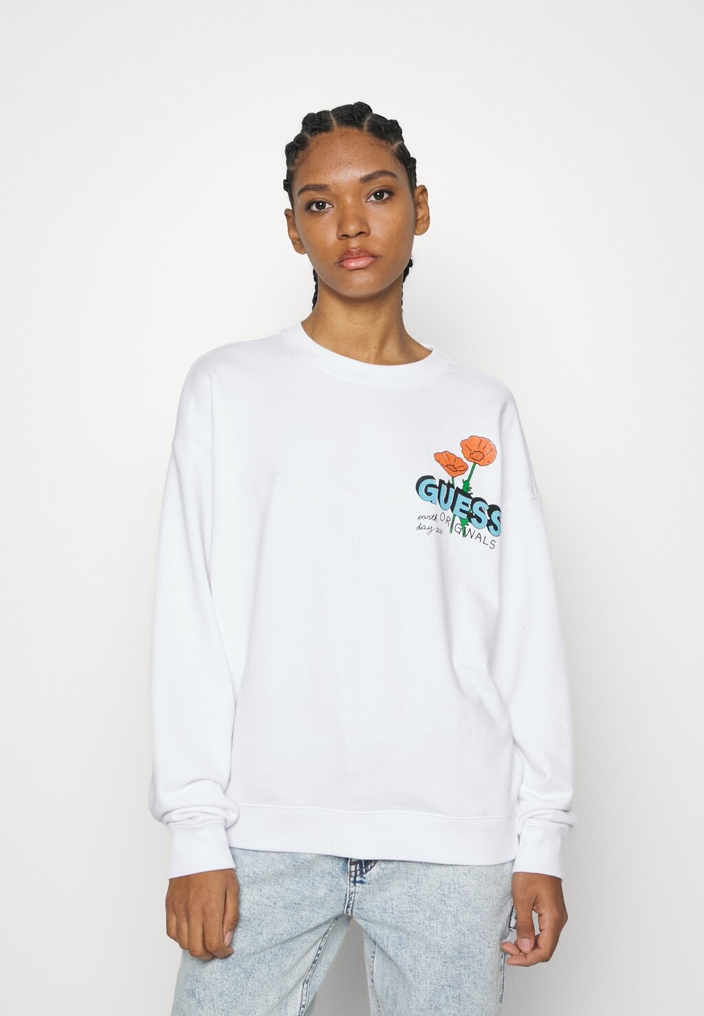 

Толстовка Guess Originals, белый