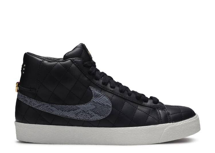 

Кроссовки Nike SUPREME X BLAZER SB 'BLACK', черный