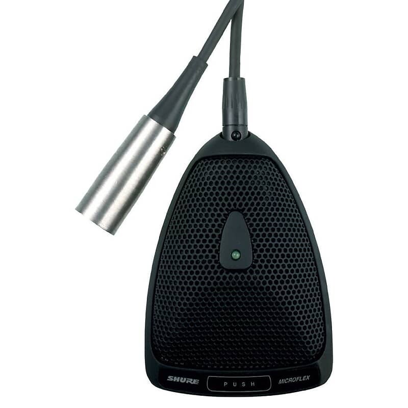 

Конденсаторный микрофон Shure MX393/C Microflex Cardioid Boundary Mic with 12' 3-Pin XLR Cable