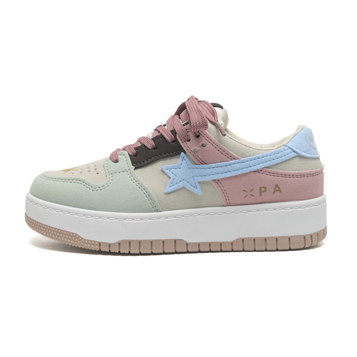 

Кроссовки ABCIO Skateboarding Shoes Women's Low-top, цвет Off White