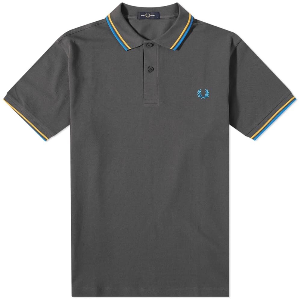 Рубашка-поло Fred Perry с двумя кончиками, мультиколор