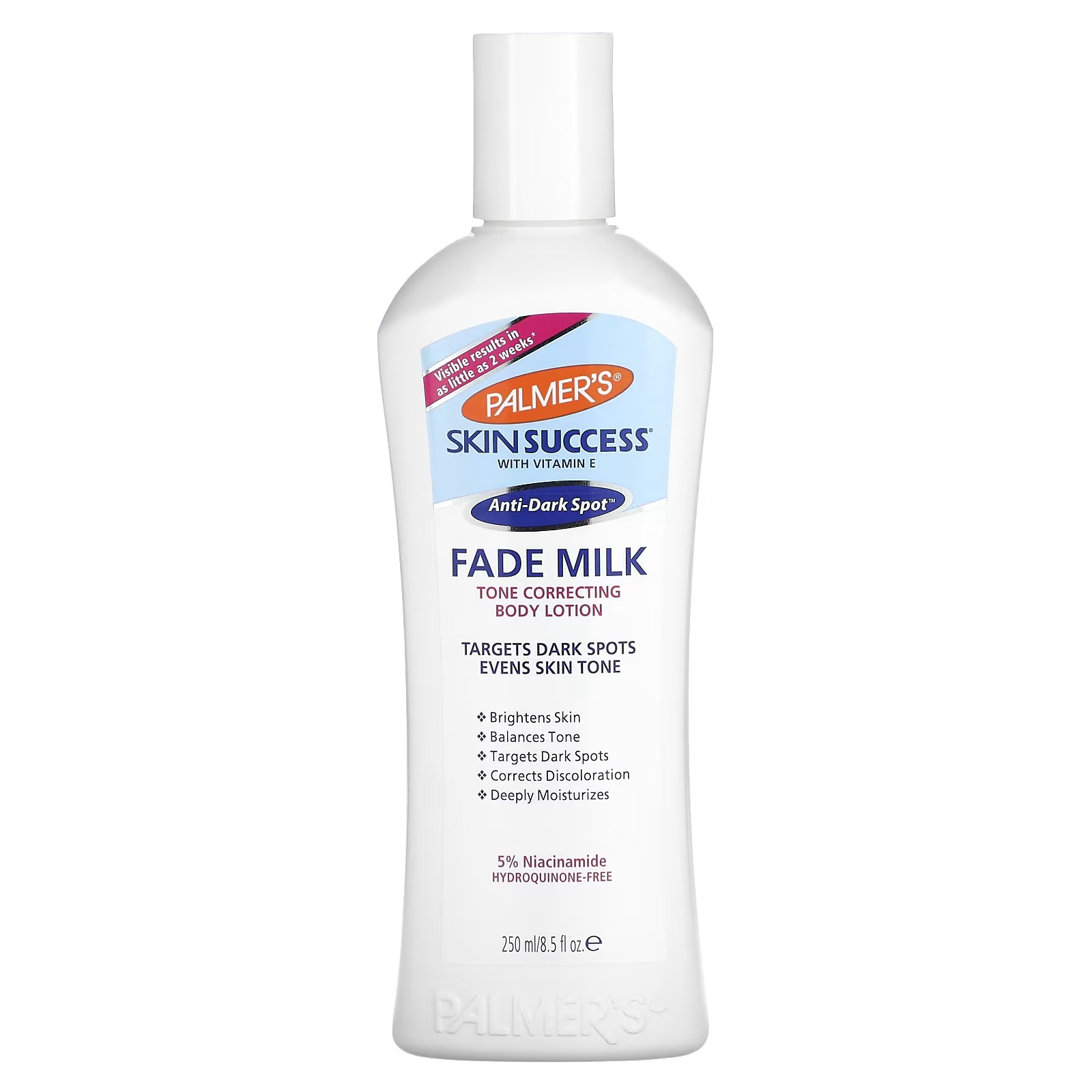 Palmers Skin Success с витамином Е Fade Milk, корректирующий тон лосьона для тела, 8,5 жидких унций (250 мл) sisleÿa l intégral anti âge radiance anti dark spot serum