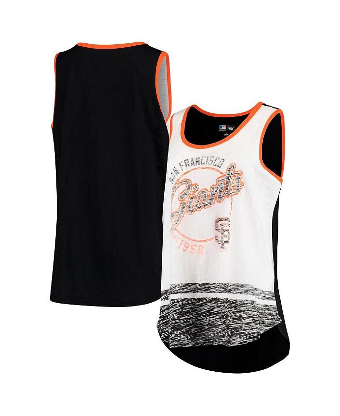 

Женская белая майка San Francisco Giants Blowout G-III Sports by Carl Banks, белый
