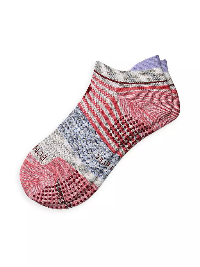 

Носки до щиколотки Space Dye Marl Bombas, красный