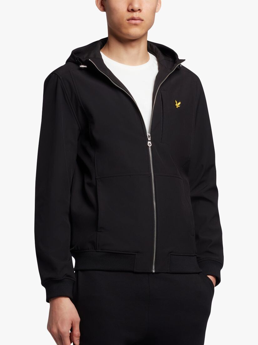 

Куртка Lyle & Scott Soft Shell, темно-черный