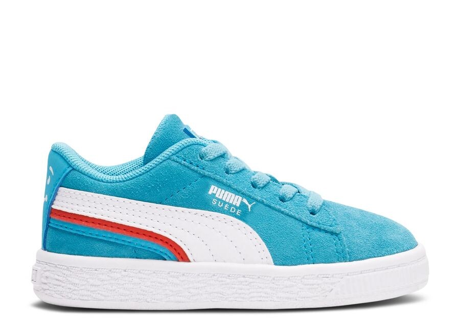 

Кроссовки Puma Kool-Aid X Suede Triplex Infant 'White Blue Atoll', синий