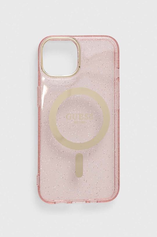 

Чехол для iPhone 14 6,1 дюйма Guess, розовый