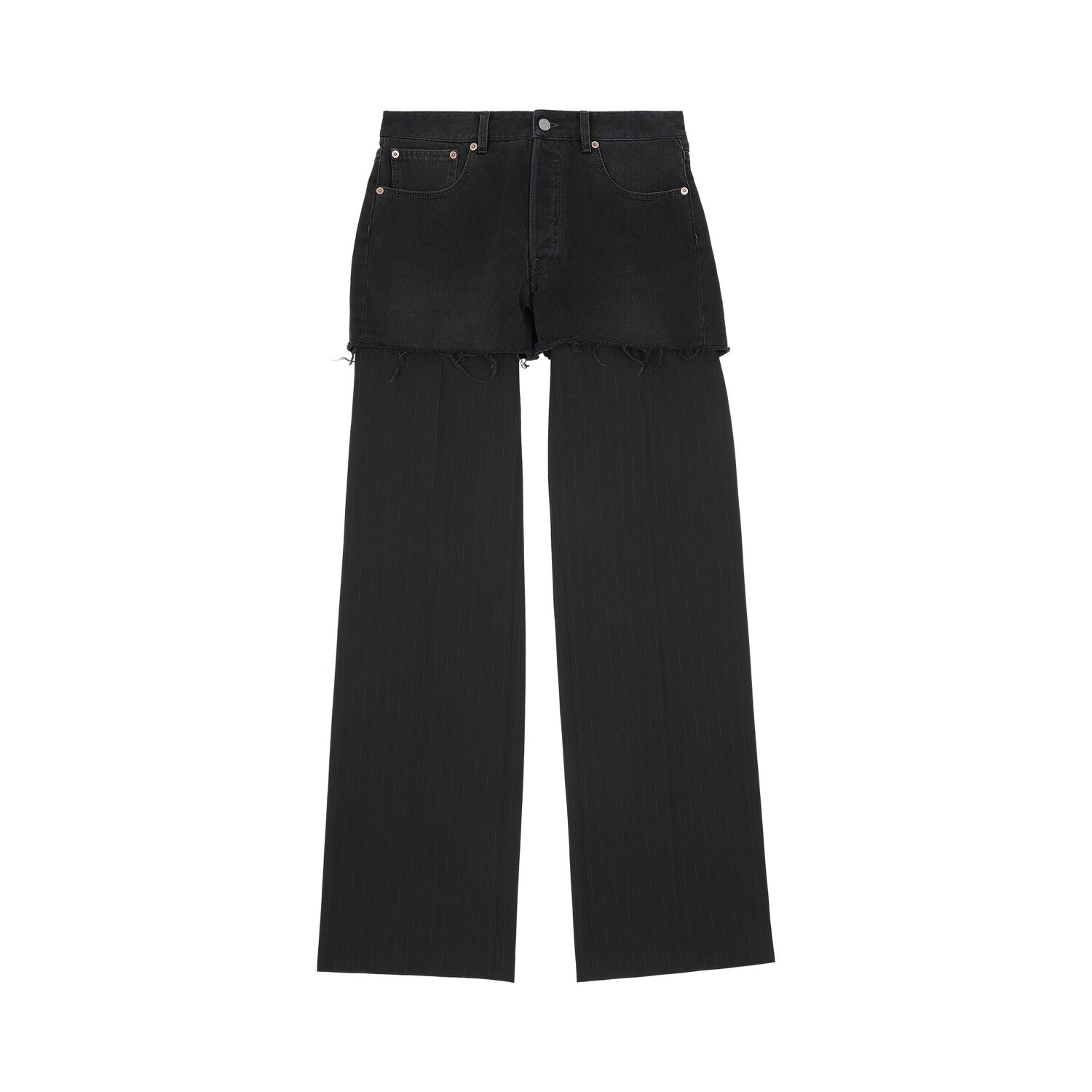 

Брюки MM6 Maison Margiela, цвет Черный