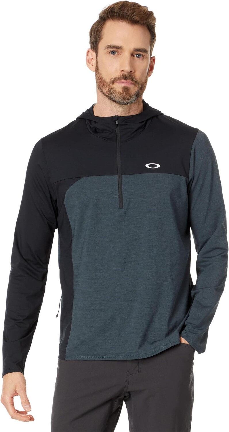 

Пуловер с капюшоном Gravity Range Oakley, цвет Dark Slate Heather