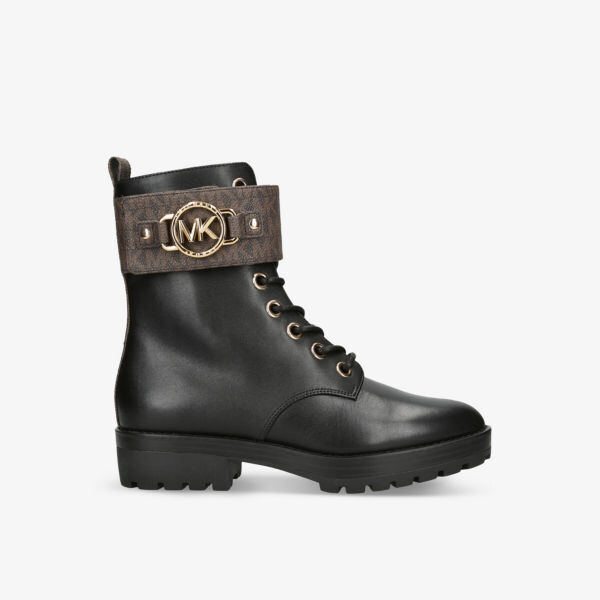 

Кожаные ботильоны Rory с фирменным ремешком Michael Michael Kors, черный
