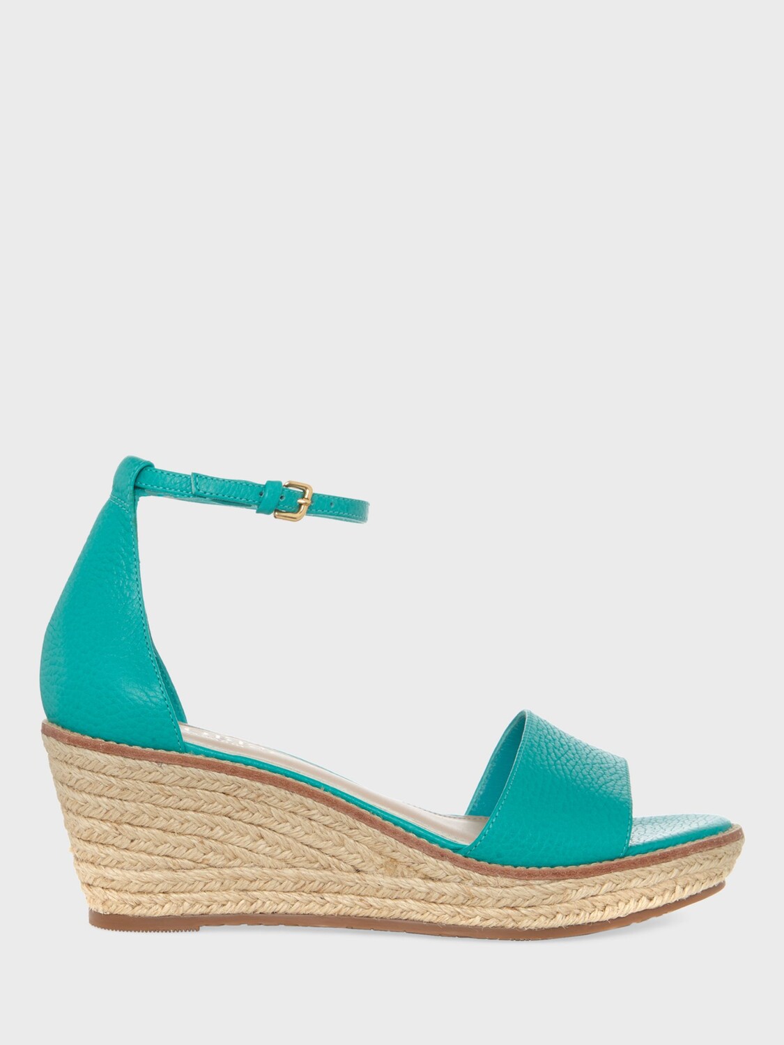 

Кожаные эспадрильи Hobbs Vespa на танкетке, цвет Aruba Green