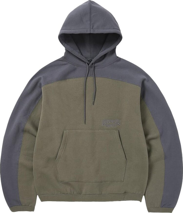 

Худи thisisneverthat Panelled 'Olive', зеленый