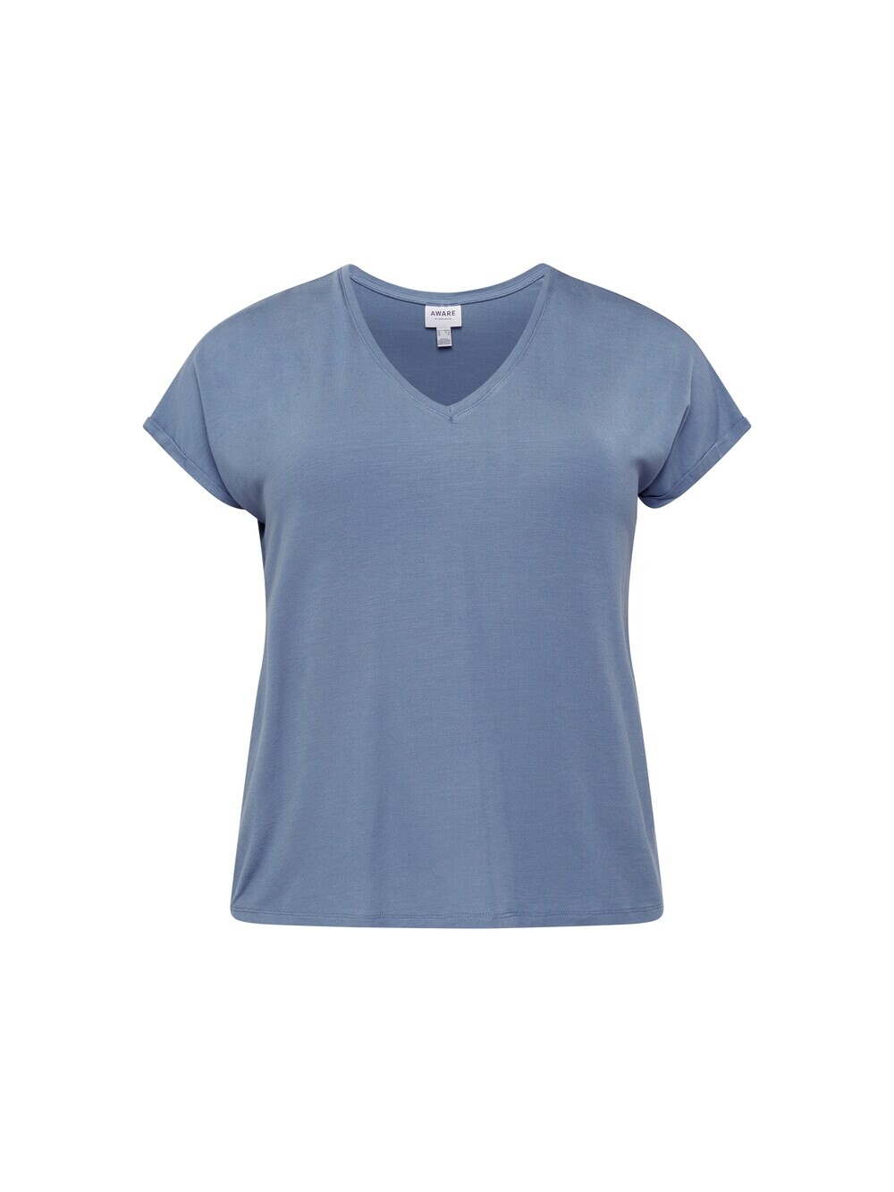 

Рубашка Vero Moda Curve Aya, пыльно-синий
