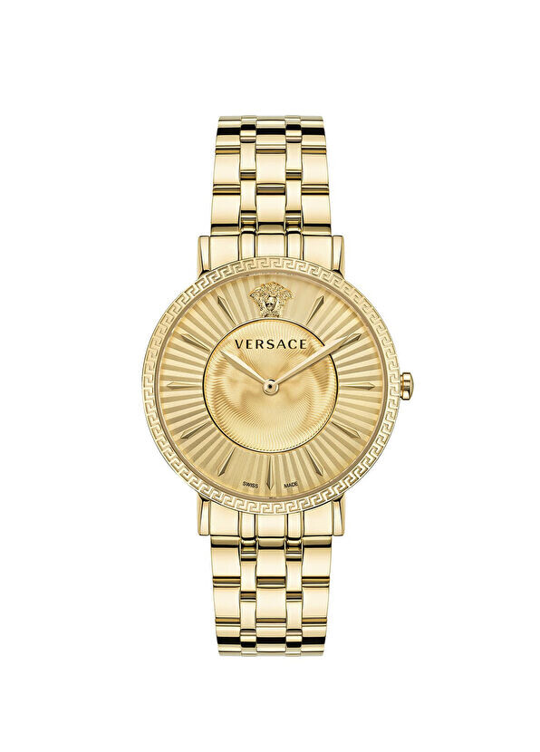 

Vrscvejl00822 стальные женские наручные часы Versace, золотой