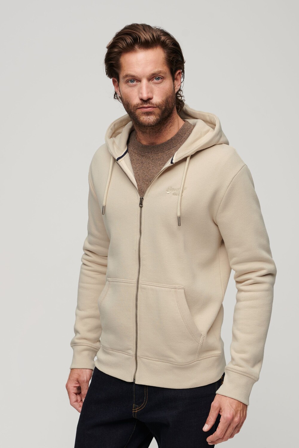 

Толстовка Essential с логотипом Superdry, белый