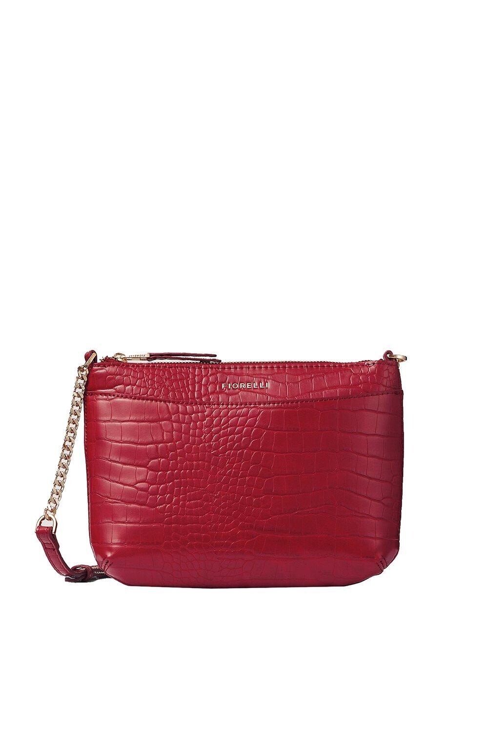 

Сумка через плечо Astrid Croc FIORELLI, красный