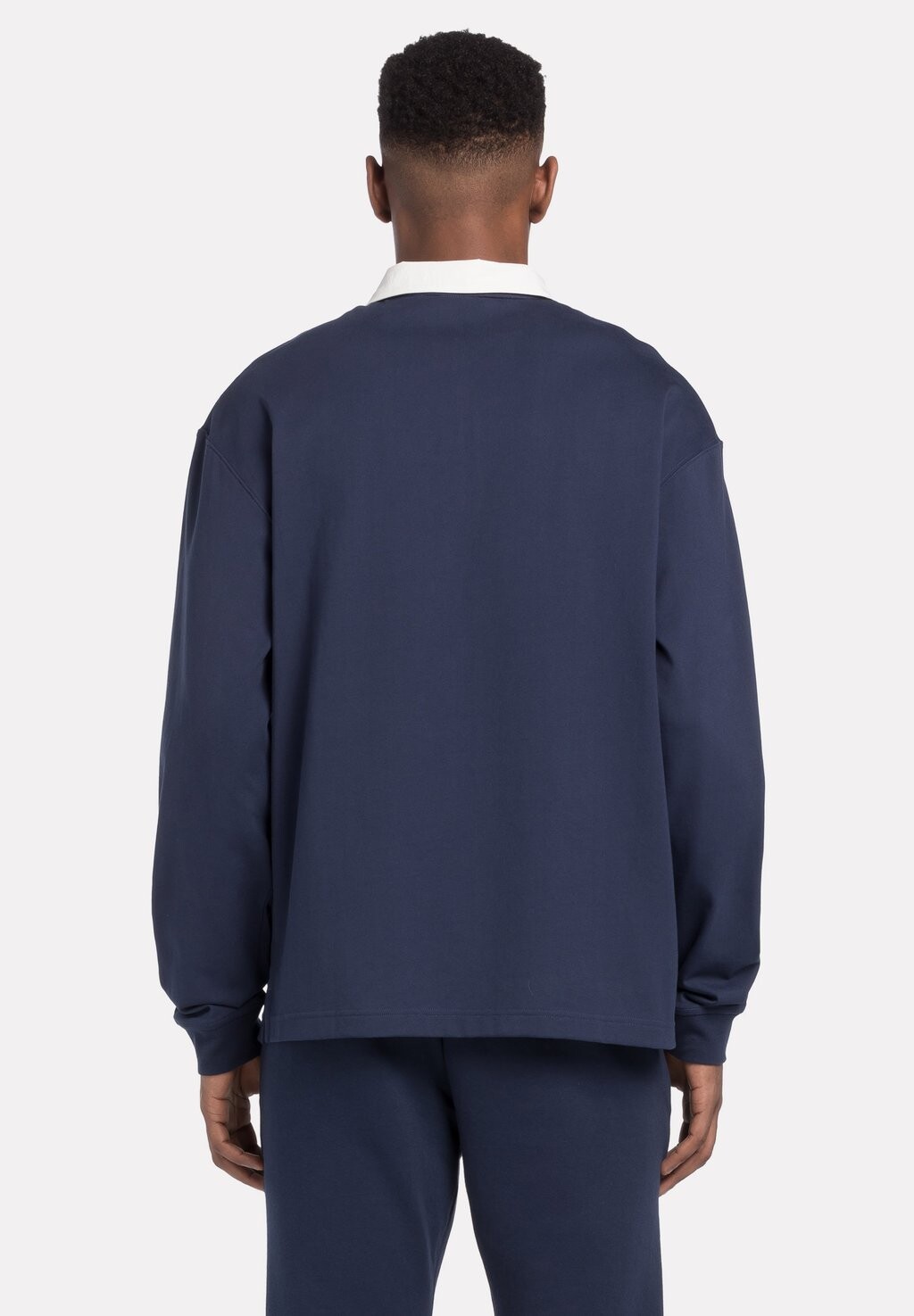 

Рубашка поло Long Sleeve Court Reebok, вектор темно-синего цвета