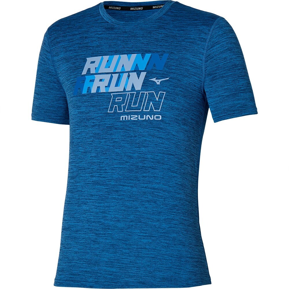 

Футболка с коротким рукавом Mizuno Core Run, синий
