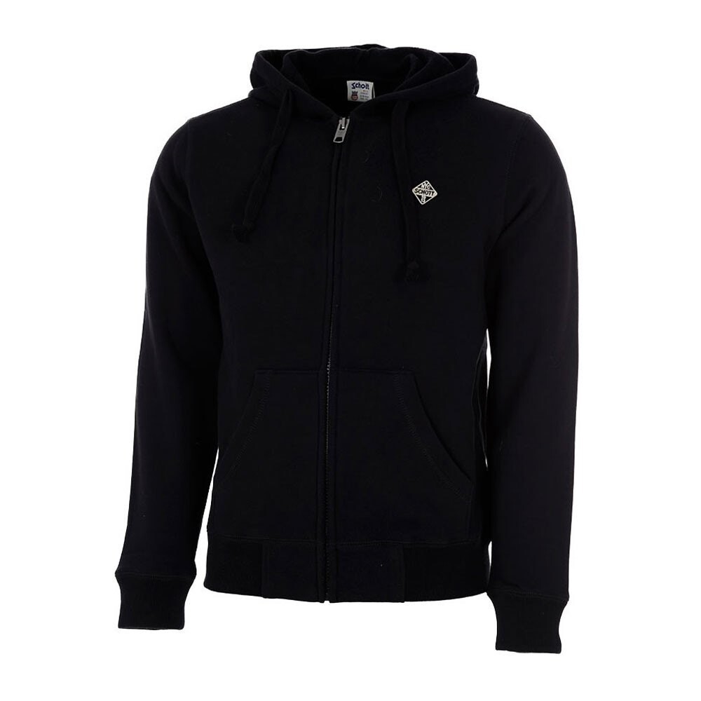 

Толстовка Schott Badge Full Zip, черный