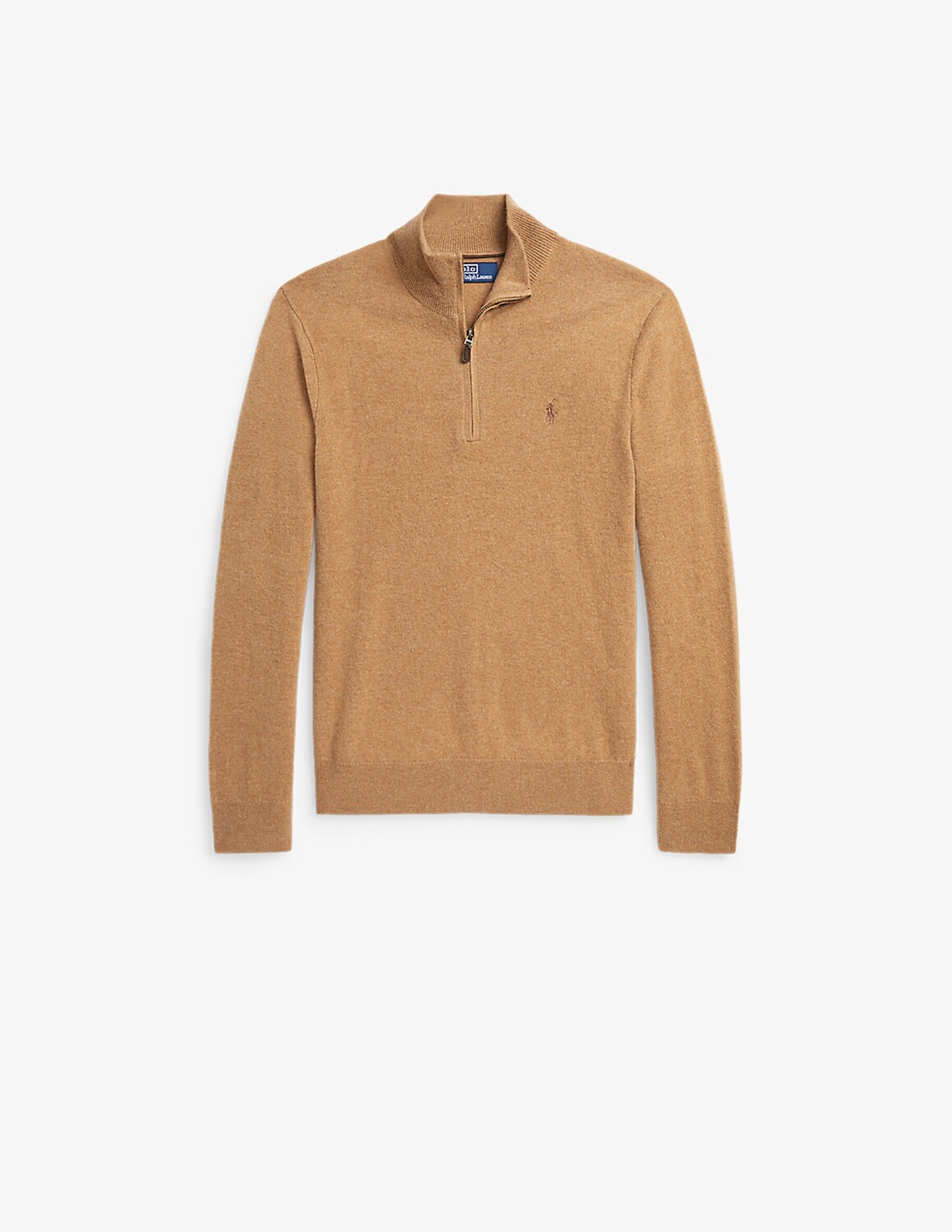 

Джемпер Loryelle на молнии из шерсти пони Ralph Lauren, коричневый