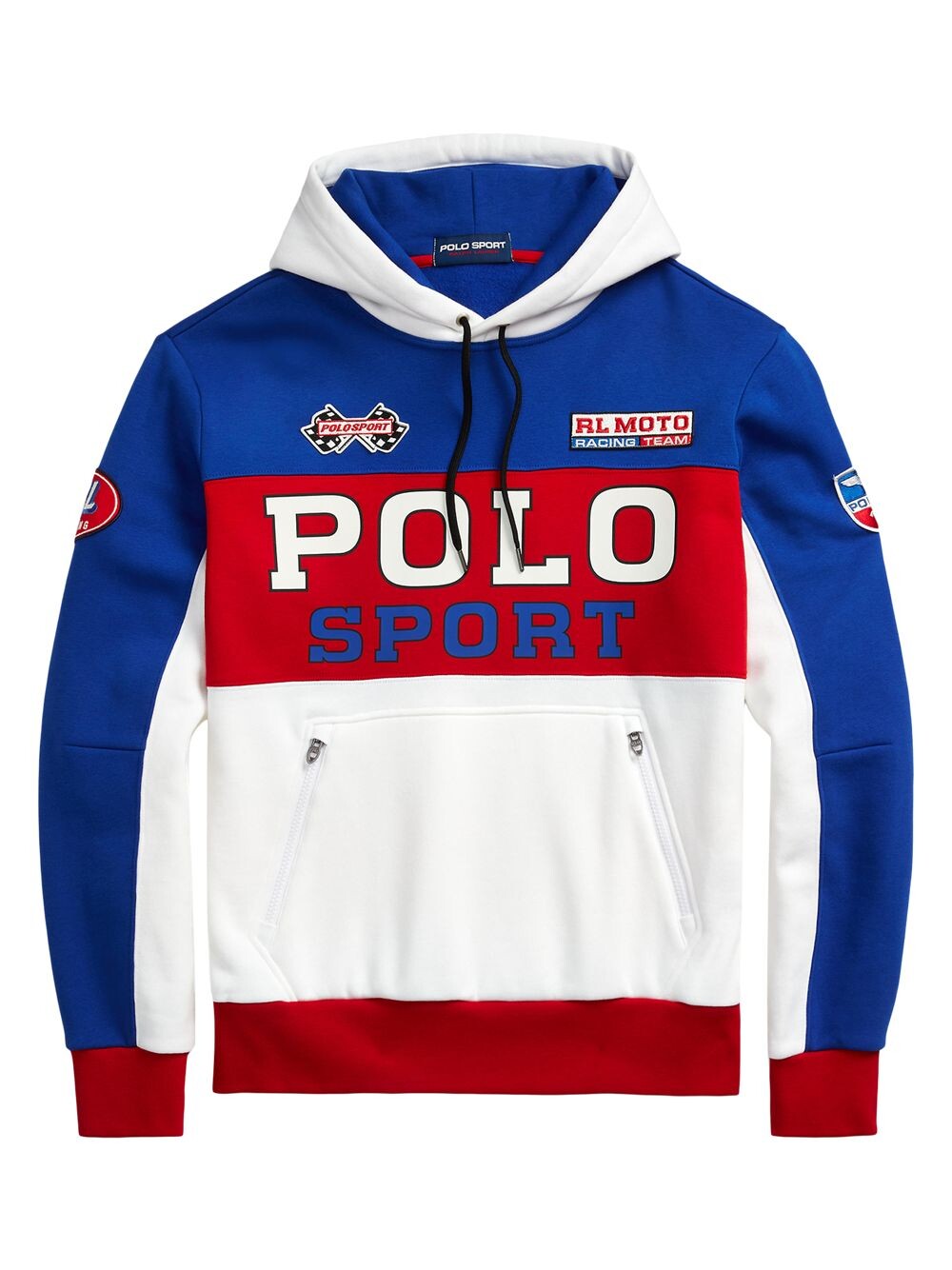 

Худи из смесового хлопка с логотипом Polo Ralph Lauren, разноцветный