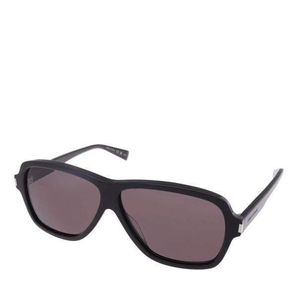 

Солнцезащитные очки sl 609 carolyn black-black-black Saint Laurent, черный