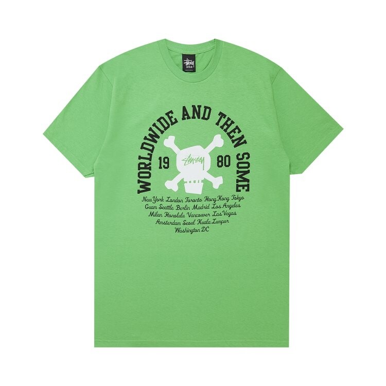 

Футболка Stussy And Then Some 'Green', зеленый