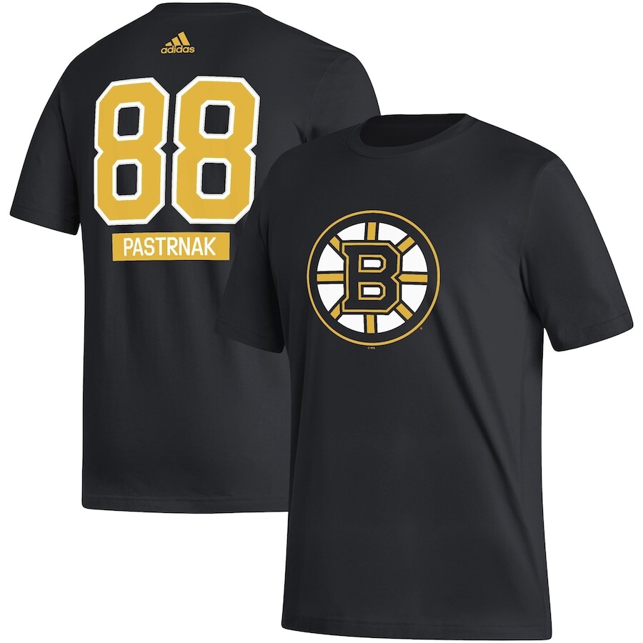 

Футболка с коротким рукавом adidas Boston Bruins, черный
