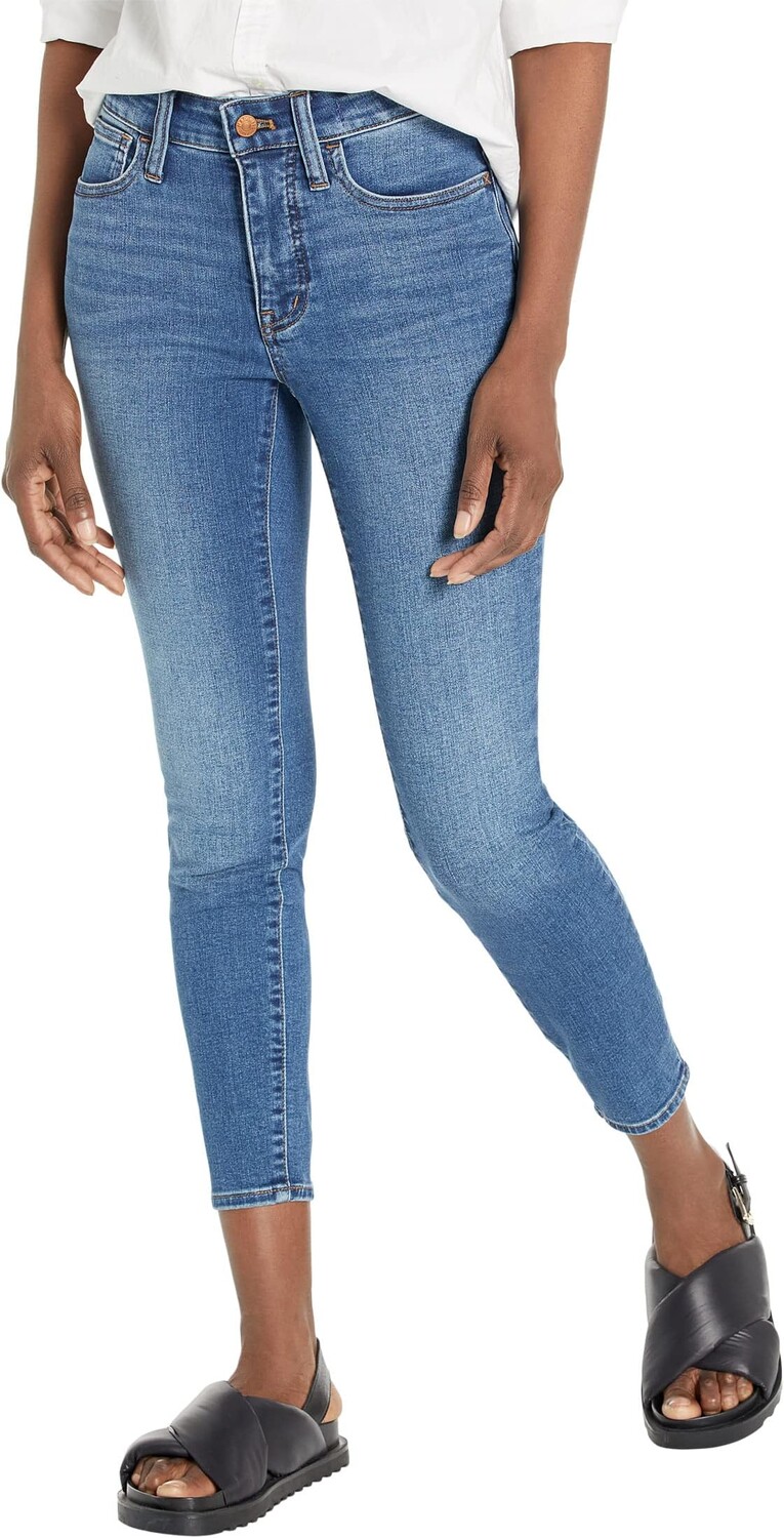 

Джинсы Curvy Roadtripper Authentic Skinny Jeans in Roselawn Wash Madewell, цвет Roselawn Wash