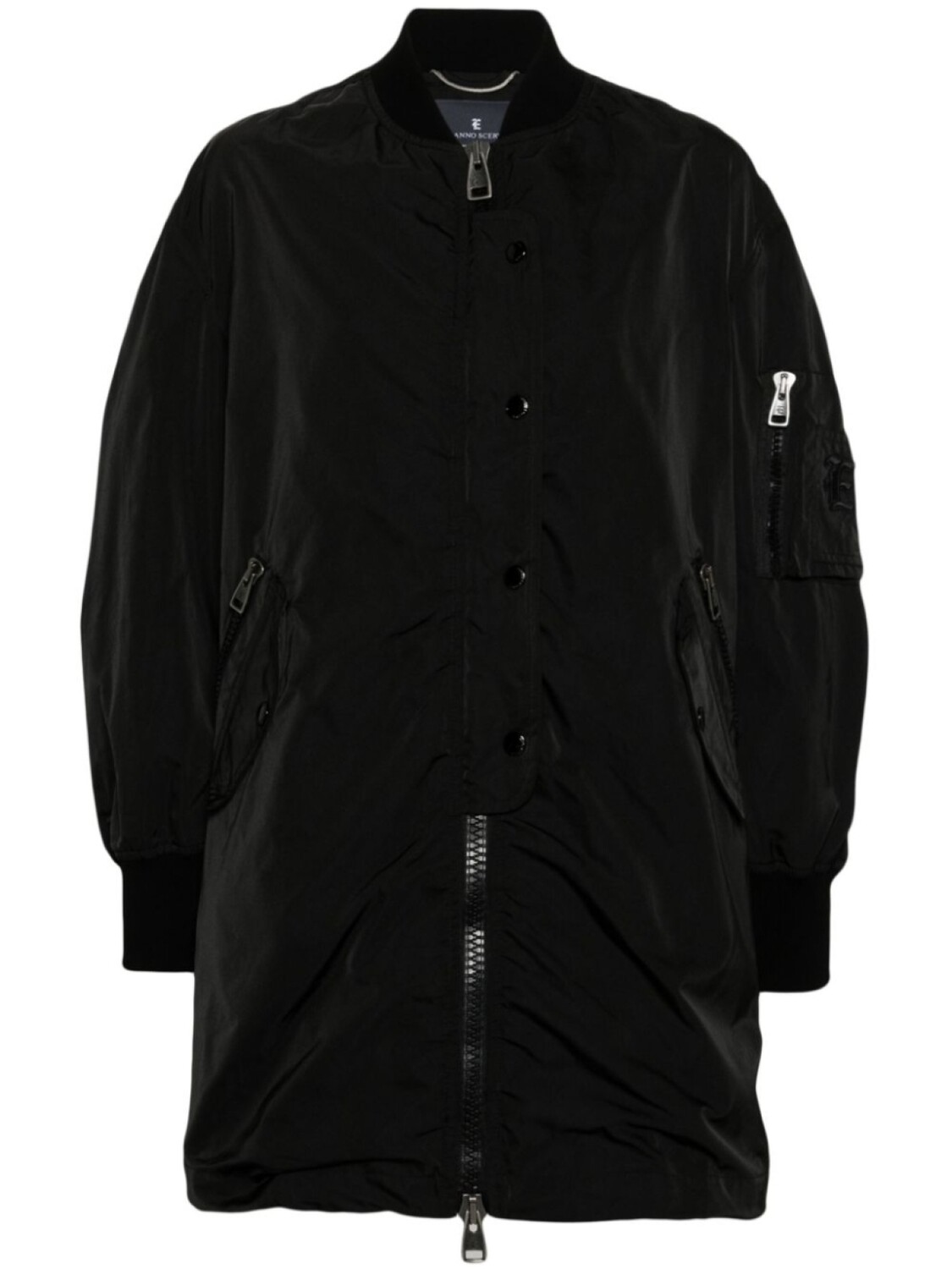 

Ermanno Scervino пальто-бомбер на молнии, черный