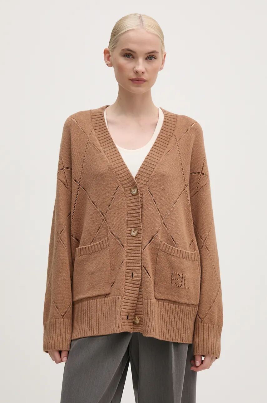 

Кардиган Pepe Jeans с добавлением шерсти IDRIS CARDIGAN, бежевый