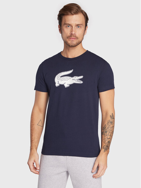 

Футболка стандартного кроя Lacoste, синий