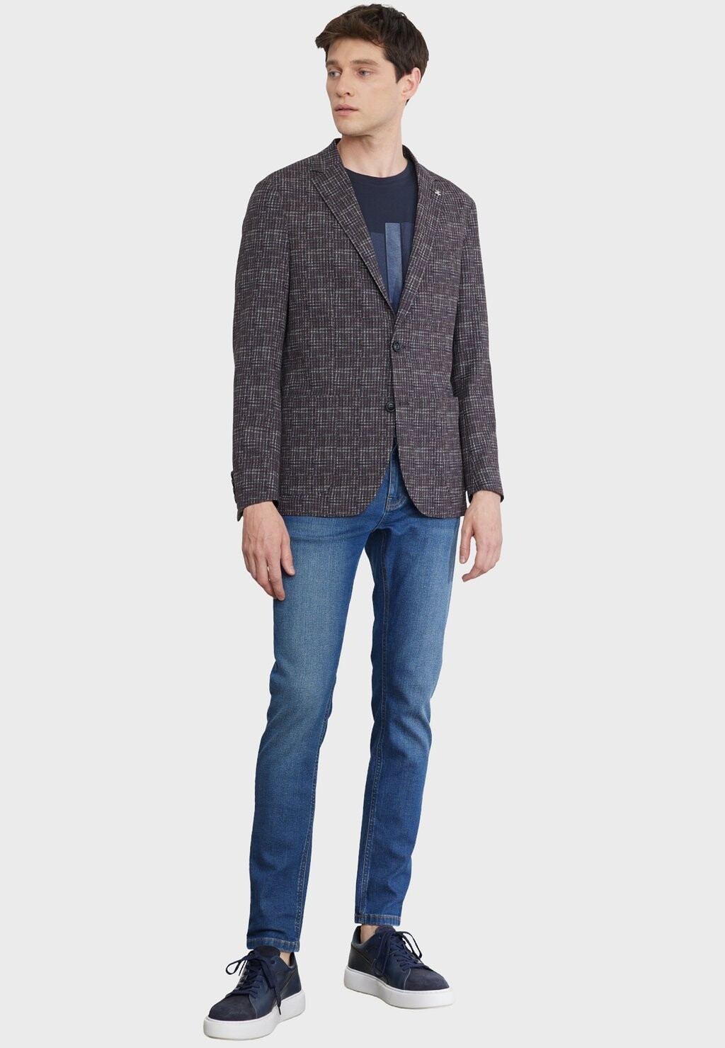 

Блейзер SLIM FIT AC&CO / ALTINYILDIZ CLASSICS, Бордо