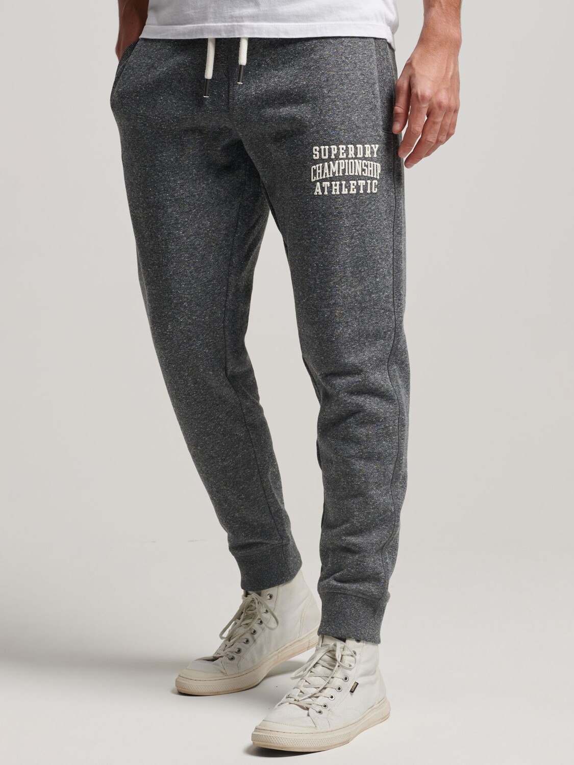 

Спортивные джоггеры Superdry Vintage Gym, Темно-угольный яшм
