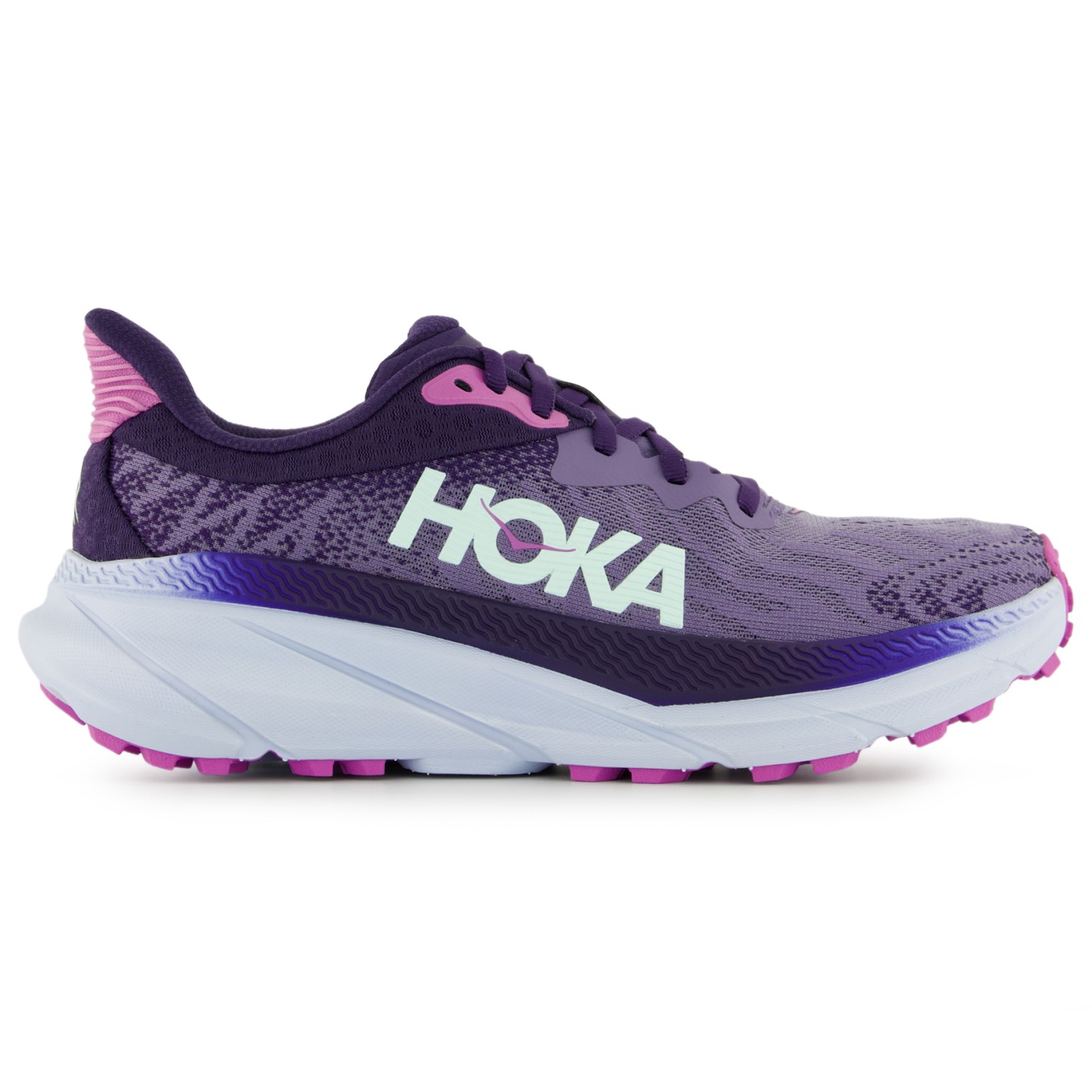 Кроссовки для бега по пересеченной местности Hoka Women's Challenger 7, цвет Meteor/Night Sky