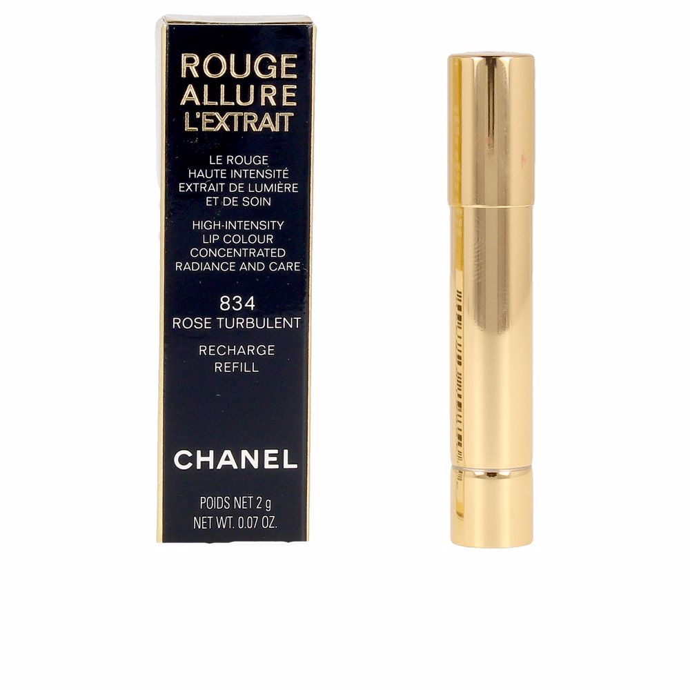 Губная помада Rouge allure l’extrait lipstick recharge Chanel, 1 шт, rose turbulent-834