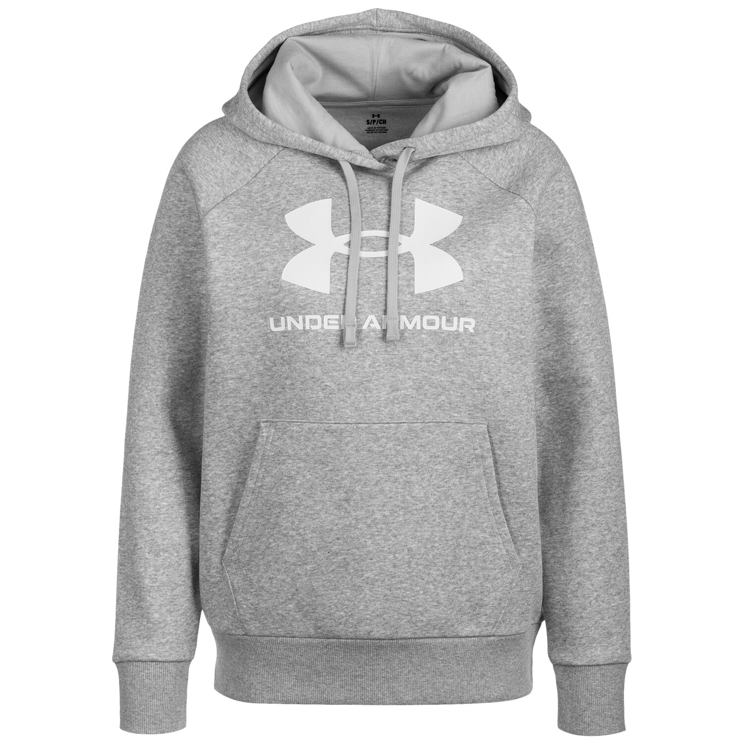 

Толстовка Under Armour Trainingskapuzenpullover Rival Fleece Big Logo, светло-серый