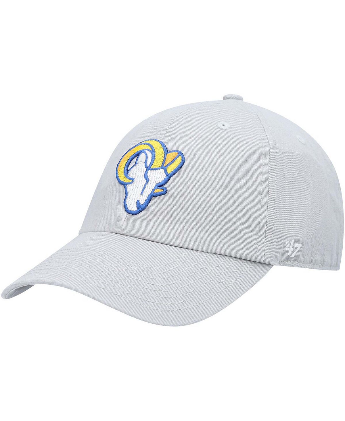 

Мужская серая регулируемая кепка с логотипом Los Angeles Rams '47 Brand
