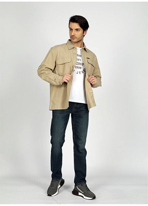 

Мужская куртка Regular Fit Бежевая 242 LCM 231003 NEWKAR BEIGE Lee Cooper, бежевый