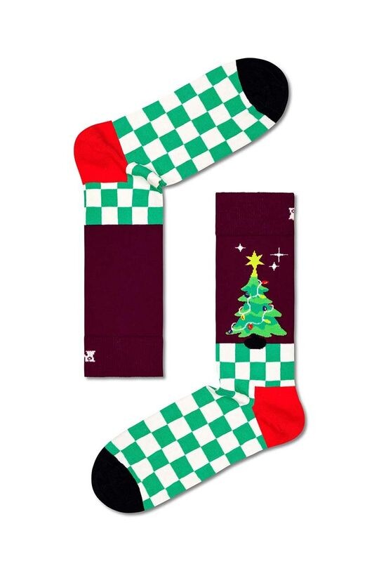 

Носки «» «Рождественская елка» Happy Socks, мультиколор