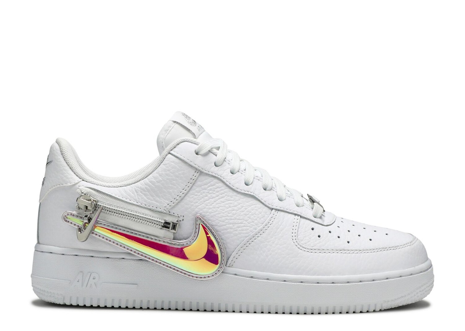 

Кроссовки Nike Air Force 1 '07 Premium 'Zip Swoosh - White', белый